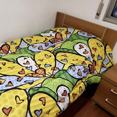 Acolchado Cotton Flor 1 Plaza 150x225cm 992