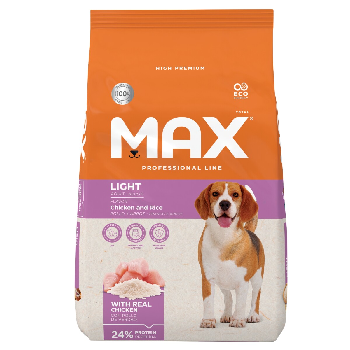 Max Perro Adulto Light 15 Kg 