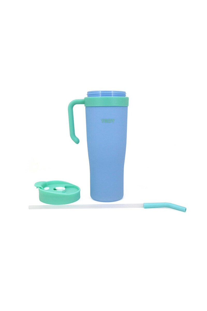 Vaso Térmico Trendy 1200ML Celeste