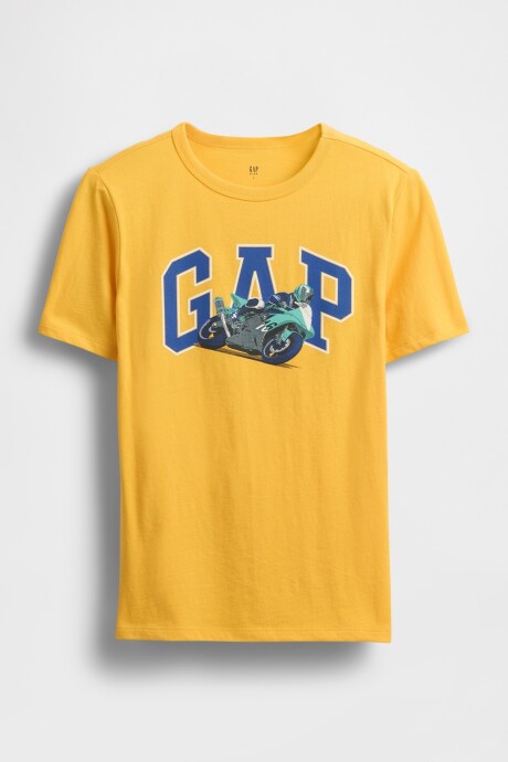 Remera Gráfico Niño Banana 13-0947 Tcx