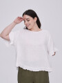 Blusa Abbas Marfil / Off White