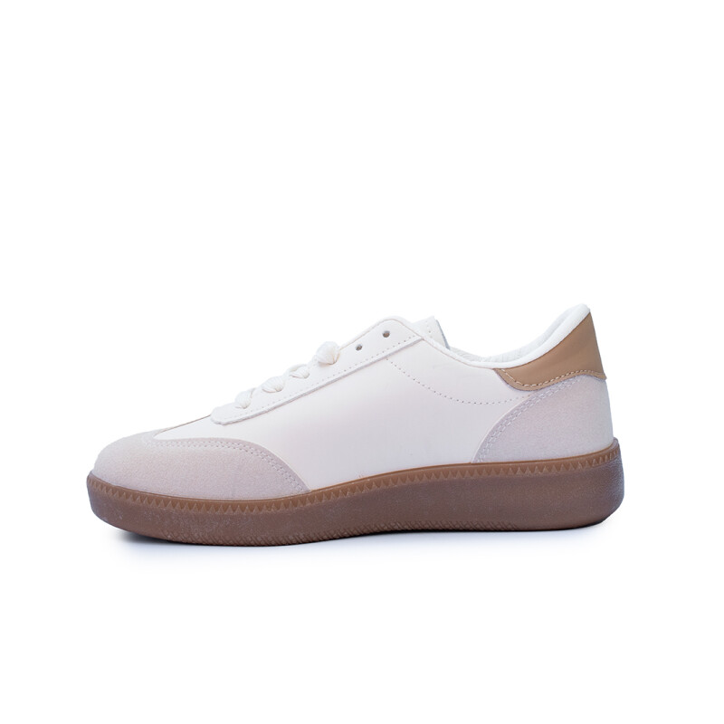 Calzado deportivo Panama Jack White/Beige