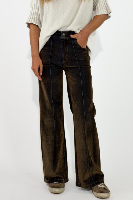 PANTALON CHLOE Marron