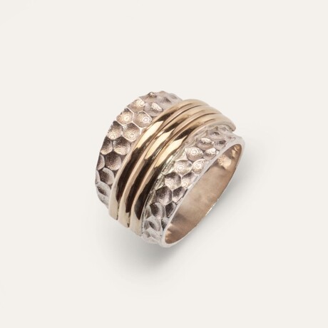 Anillo Oriana - Plata y Oro Anillo Oriana - Plata y Oro