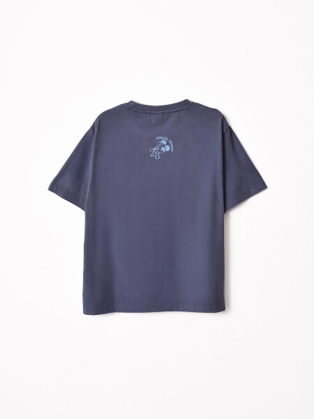 REMERA MINNIE QUEEN OF SWING AZUL PIEDRA