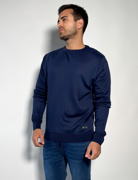 Buzo tejido Sigur Navy