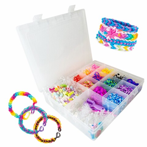 Kit Valija Organizador 7800 Banditas Pulseras Creativas Arte Kit Valija Organizador 7800 Banditas Pulseras Creativas Arte