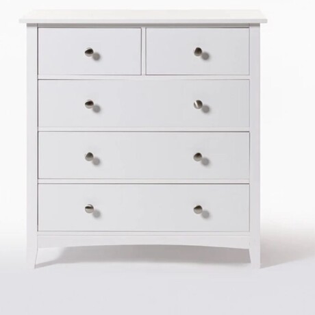 CÓMODA CAJONERA 5 CAJONES MADERA MACIZA/MDF CÓMODA CAJONERA 5 CAJONES MADERA MACIZA/MDF