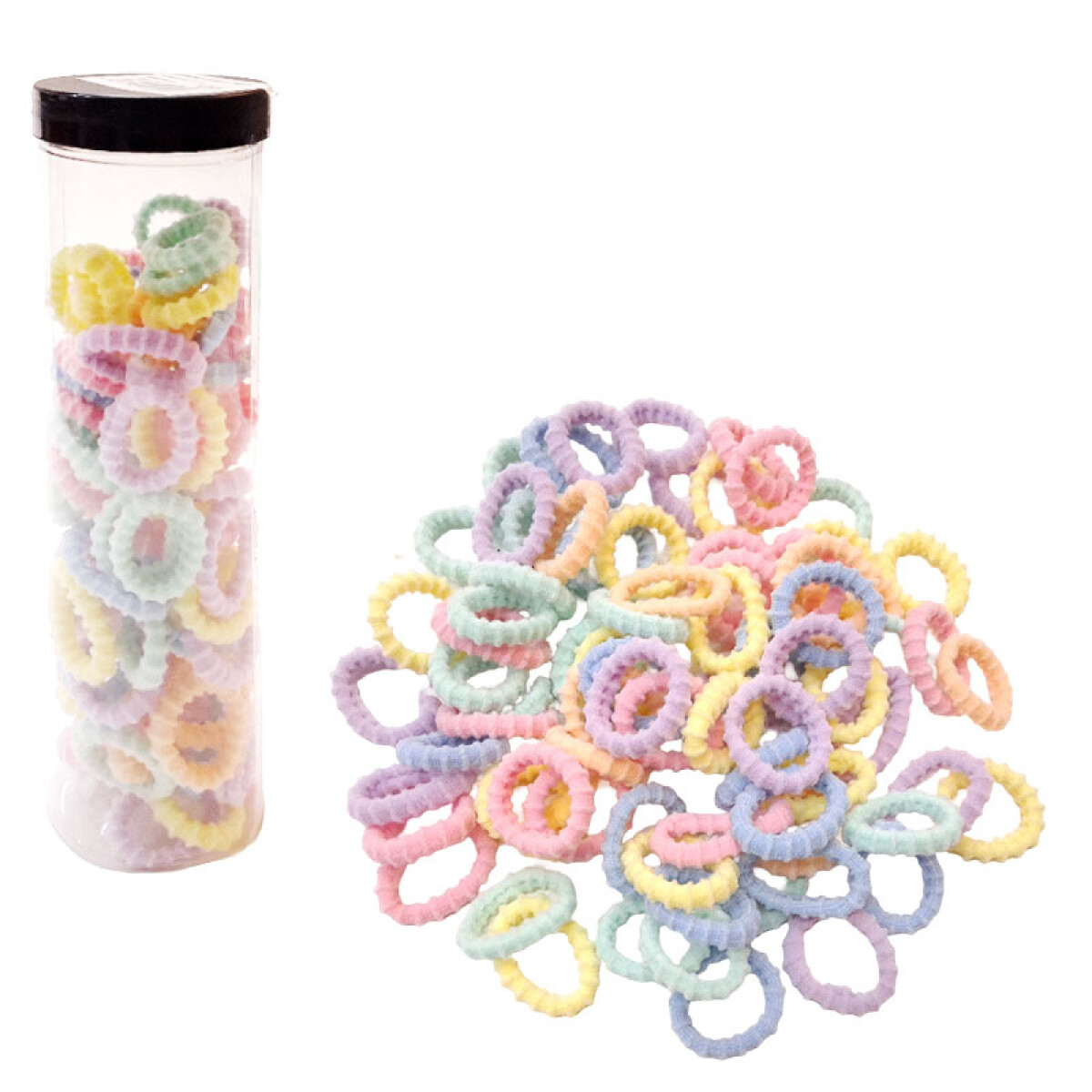 Colitas para el cabello de colores en frasco - Colitas Para El Cabello De Colores En Frasco 