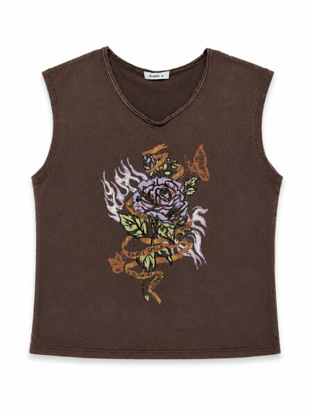 REMERA NAIRIEL CAFÉ