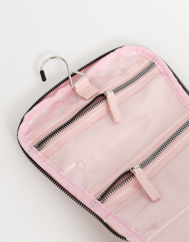 Porta Cosméticos Estampados Necessaires - Rosa Viejo