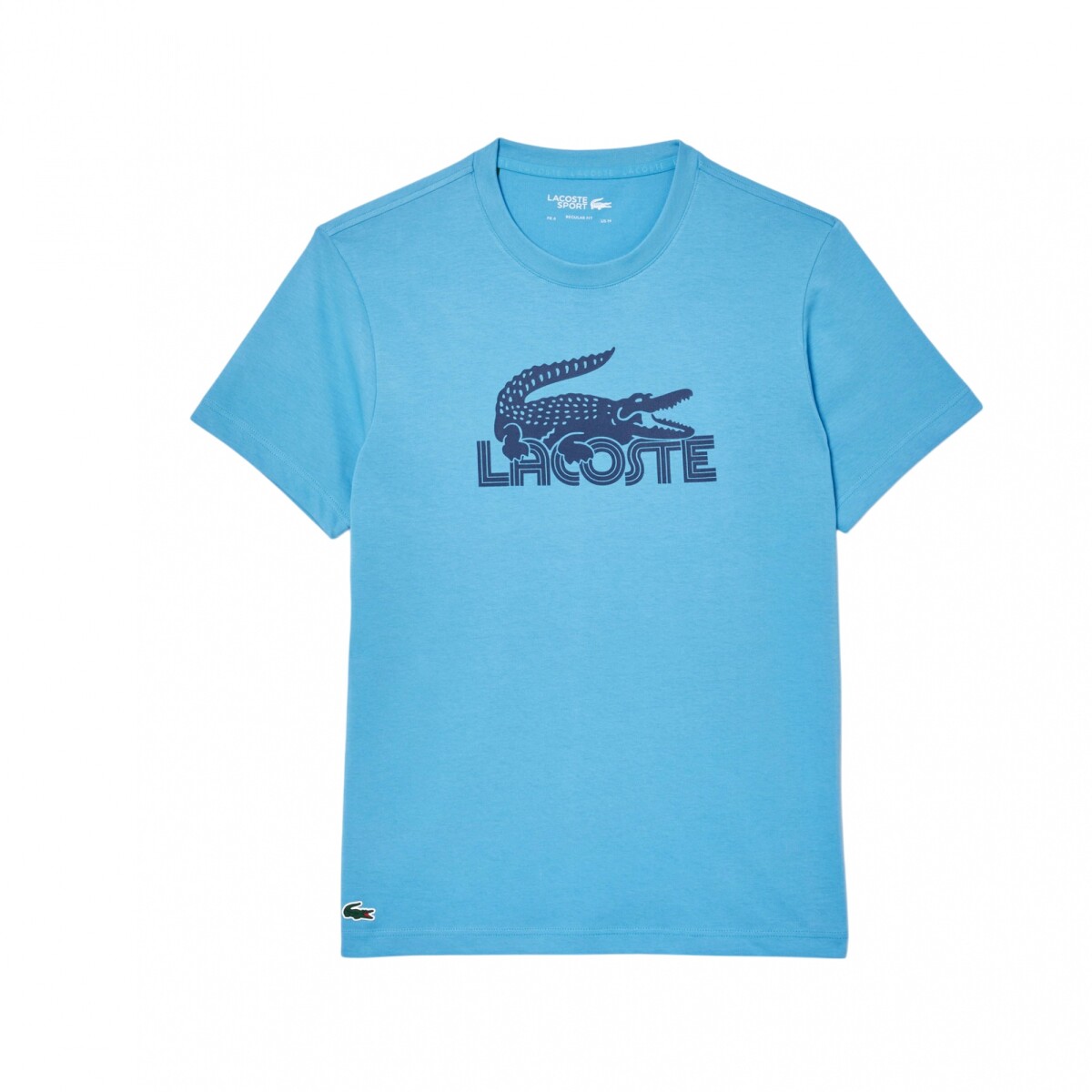 REMERA ESTAMPADA LACOSTE - LIGHT BLUE 