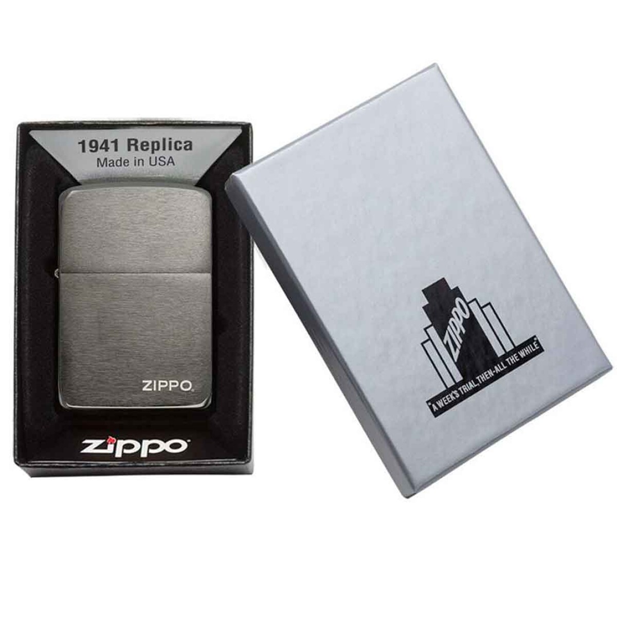 Encencedor Zippo Brass Vintage Replica Crackle - 001 