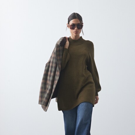 VESTIDO TRIXIE Verde Musgo