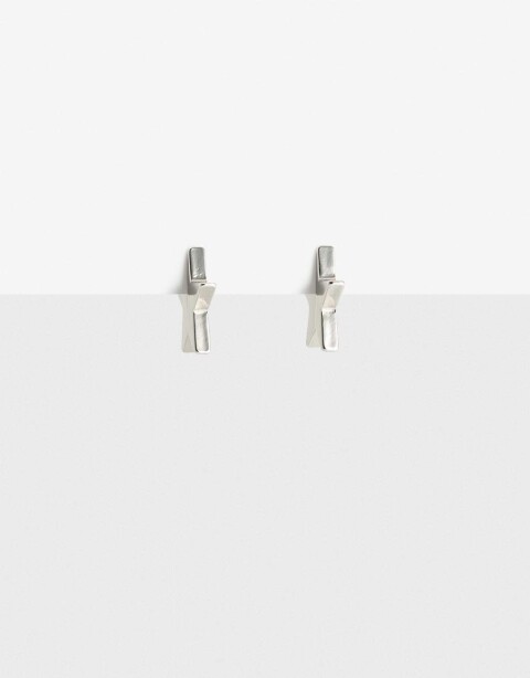 Aros Pasantes Metal Aros Pasantes Cosmic - Plateado Rodio