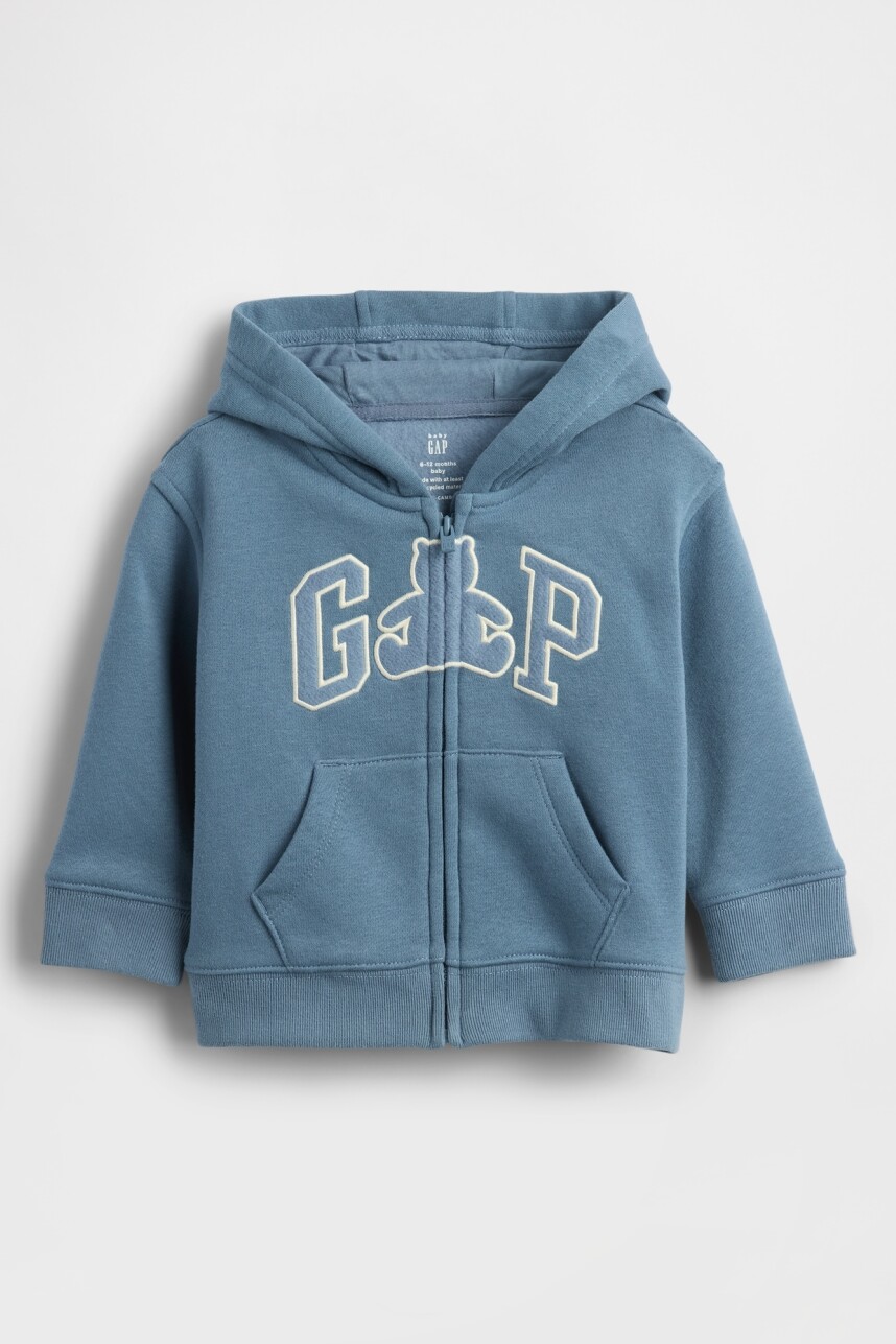 Canguro Con Cierre Logo Gap Toddler Niño Cornflower829
