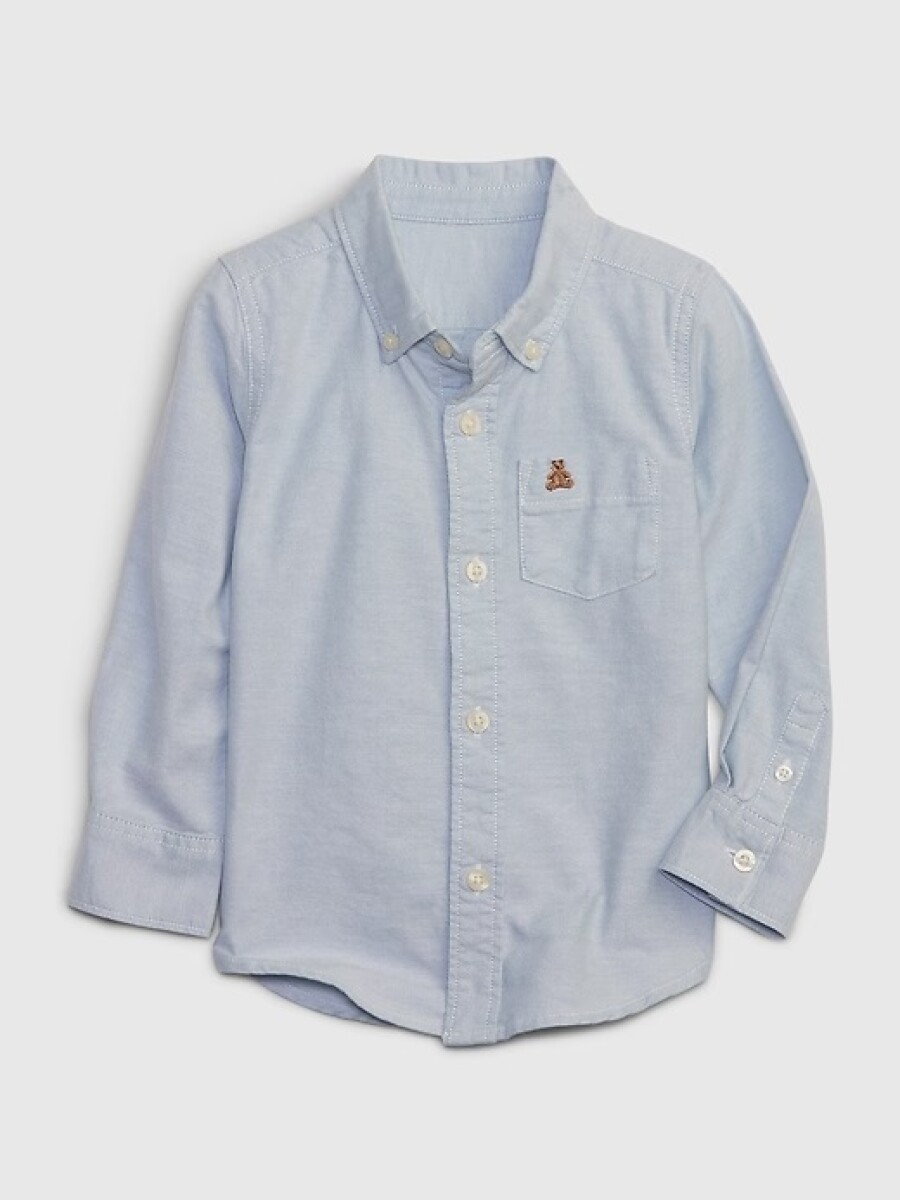 Camisa Oxford Toddler Niño - Blue Opal 420 