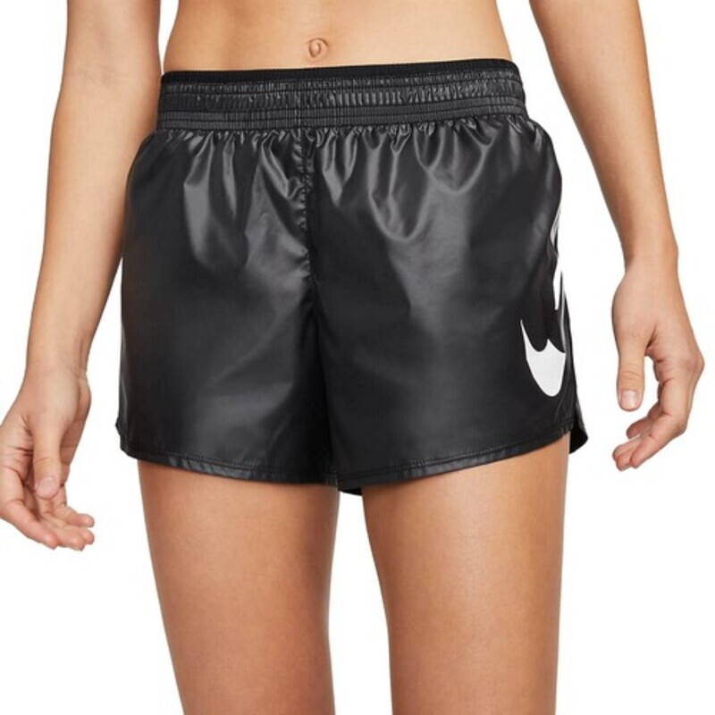 SHORT NIKE SWSH RUN BLACK/(WHITE) Mujer DD6831-010 Negro