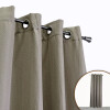 CORTINA ANTISOLAR ROSEVILLE GRIS CL 140X229CM Unica