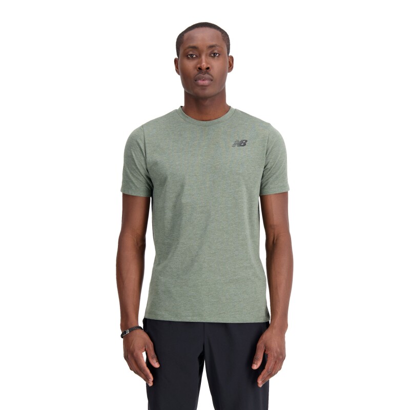 Remera New Balance de Hombre - Tenacity - MT33070DO1 GREEN