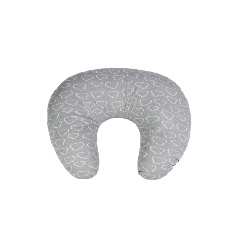 ALMOHADA GRIS C/DIS 52X40CM Unica