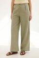 PANTALON LINO TIM VERDE