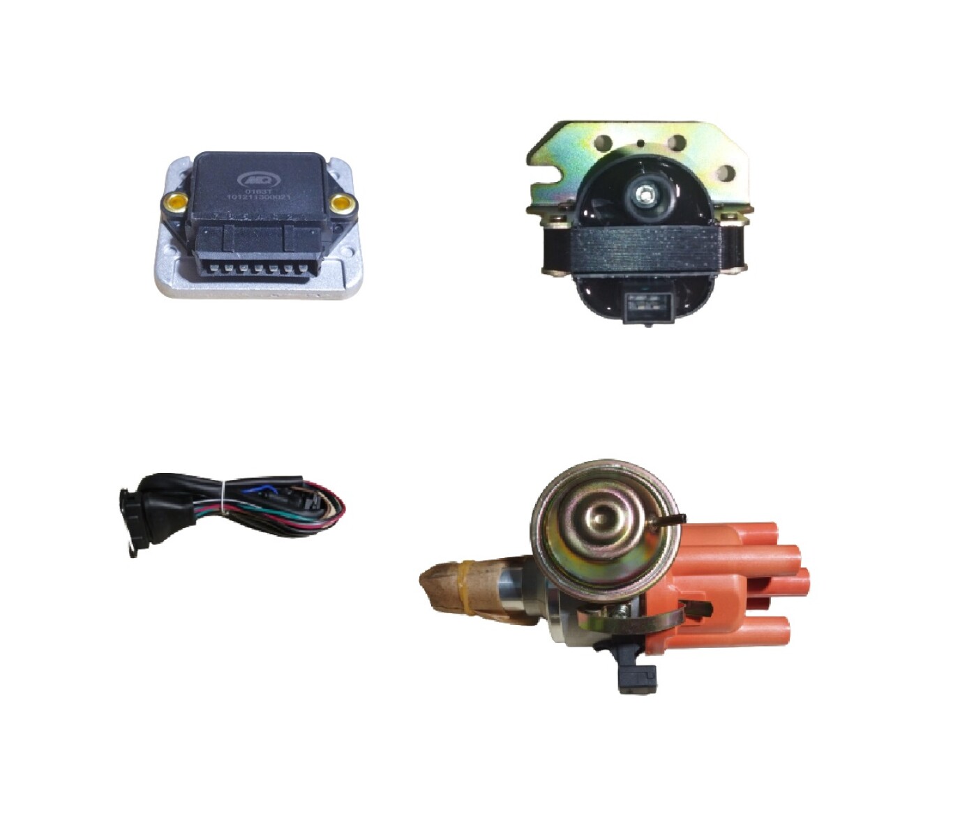 KIT ENCENDIDO ELECTRONICO FUSCA MODULO / CHICOTE / DISTRIBUIDOR Y BOBINA (COMPLE 