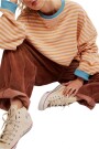 CAMISETA STRIPED CREW Natural