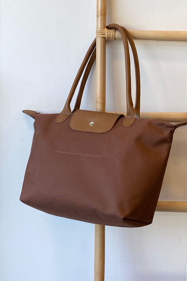 Bolso plegable Marrón
