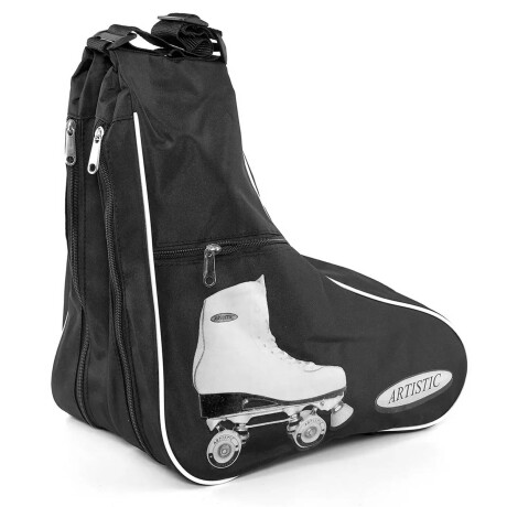 Patineras Bolso Alforja Excelente Calidad P/ Patin Negro