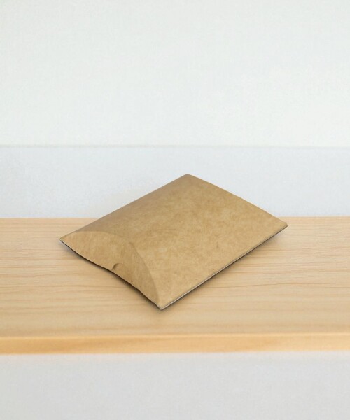 Estuche pillow eco 7x8 cm MADERA