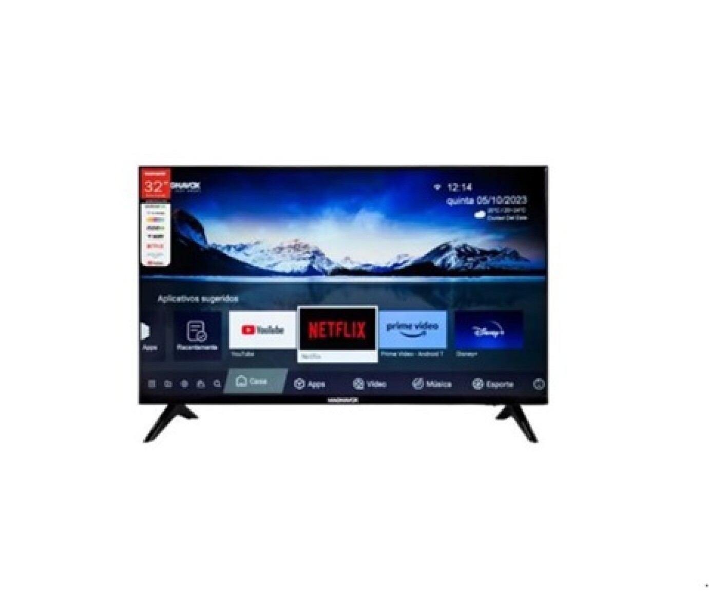 Smart TV Magnavox By Philips HD 32" Frameless 