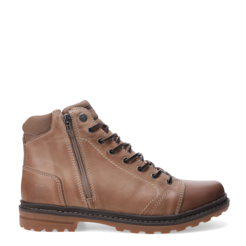 Botas de Mujer Freeway Avril Casual Beige Arena (Cuero Graso)
