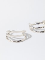 Pendientes De Aro Dorados plateado