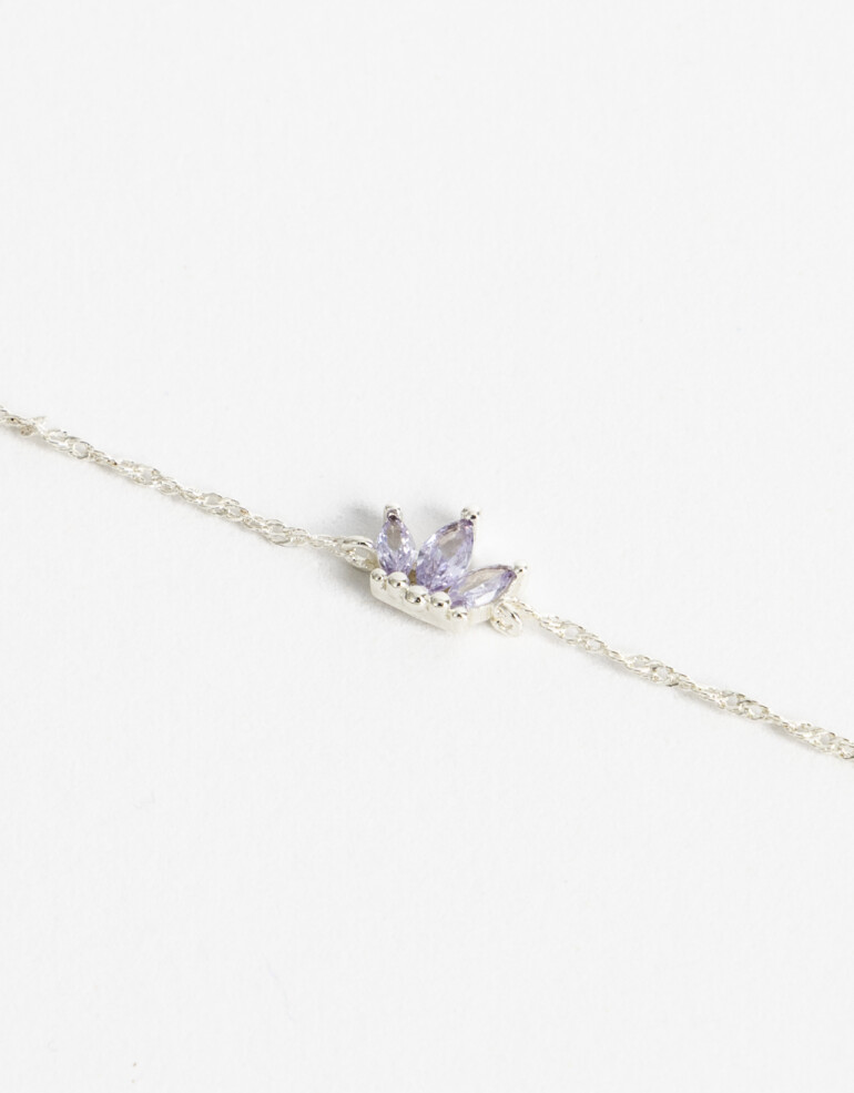 Pulseras Flexibles Cubic zirconia Pulsera Flexible Cubic Plateado - Plateado