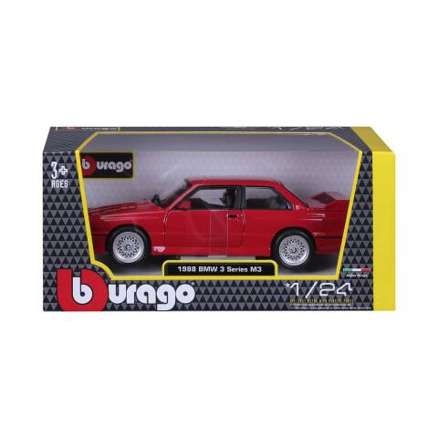 Auto de Colección Bburago Escala 1:24 BMW ROJO