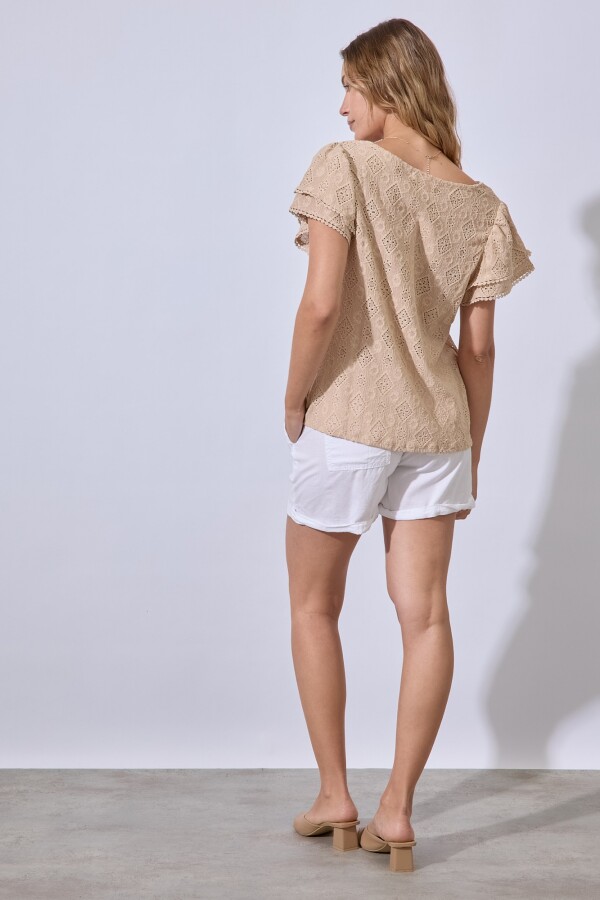 Blusa Calada BEIGE