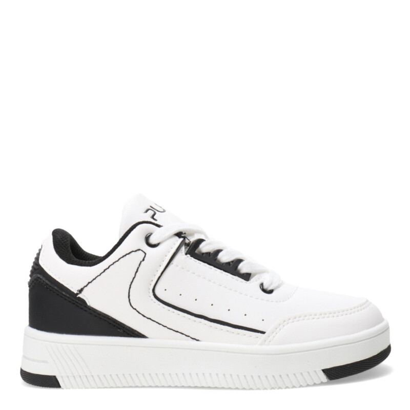 Championes Infantiles Push WUHU Blanco - Negro