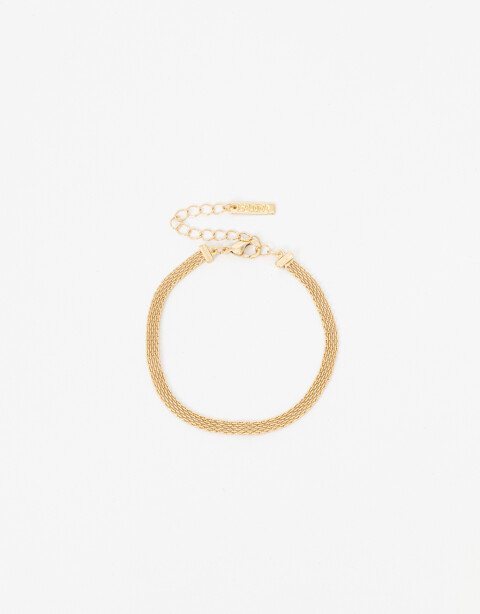 Pulseras Flexibles Metal Pulsera Flexible Metal Mesh - Dorado