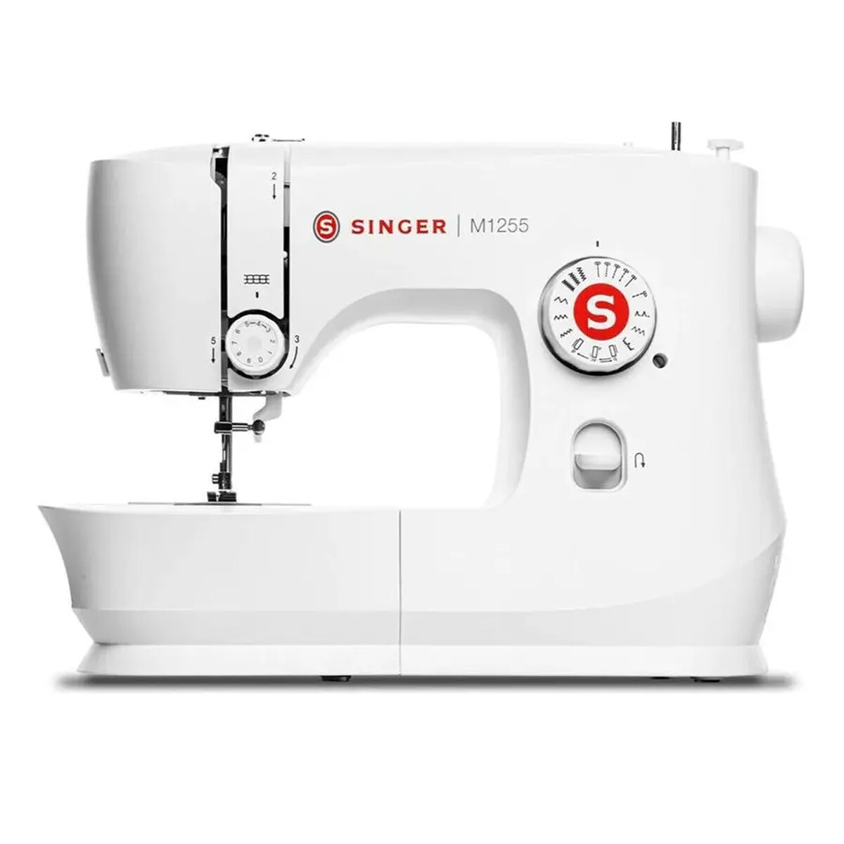 Maquina De Coser Electrica Singer S-m1255 6 Puntadas Con Luz Color Blanco 