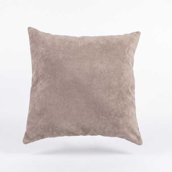 Almohadón Deco Gamuza Beige 50×50 cm