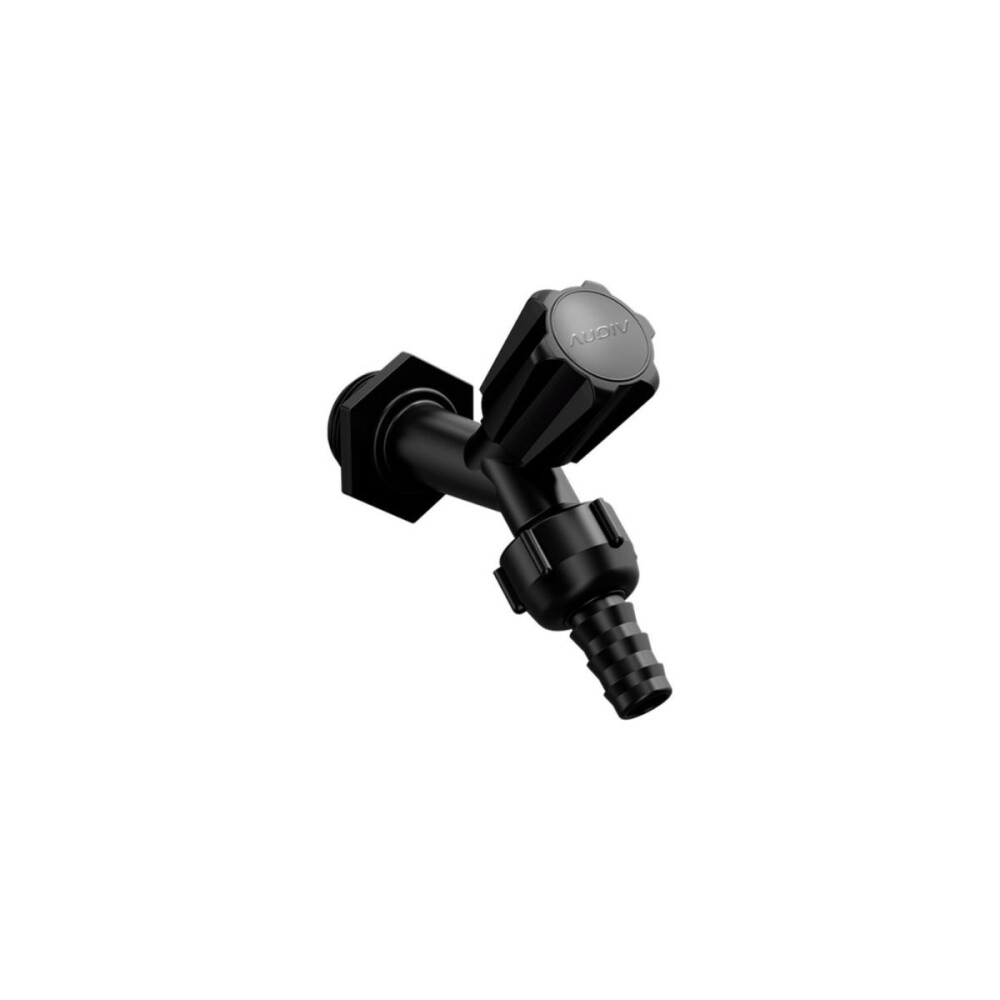Canilla de jardín plástica negra 1/2" Canilla De Jardín Plástica Negra 1/2"