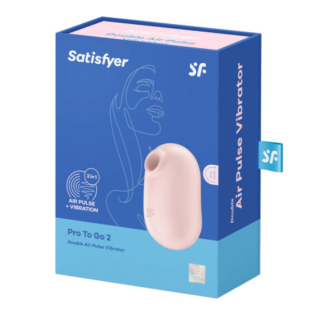 Satisfyer Pro To Go 2 Air Pulse Vibrador Crema
