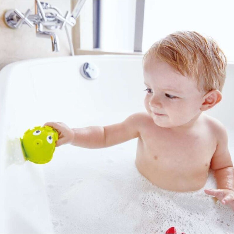 Juegos de baño Cangrejo + pez lanza chorros Juegos de baño Cangrejo + pez lanza chorros