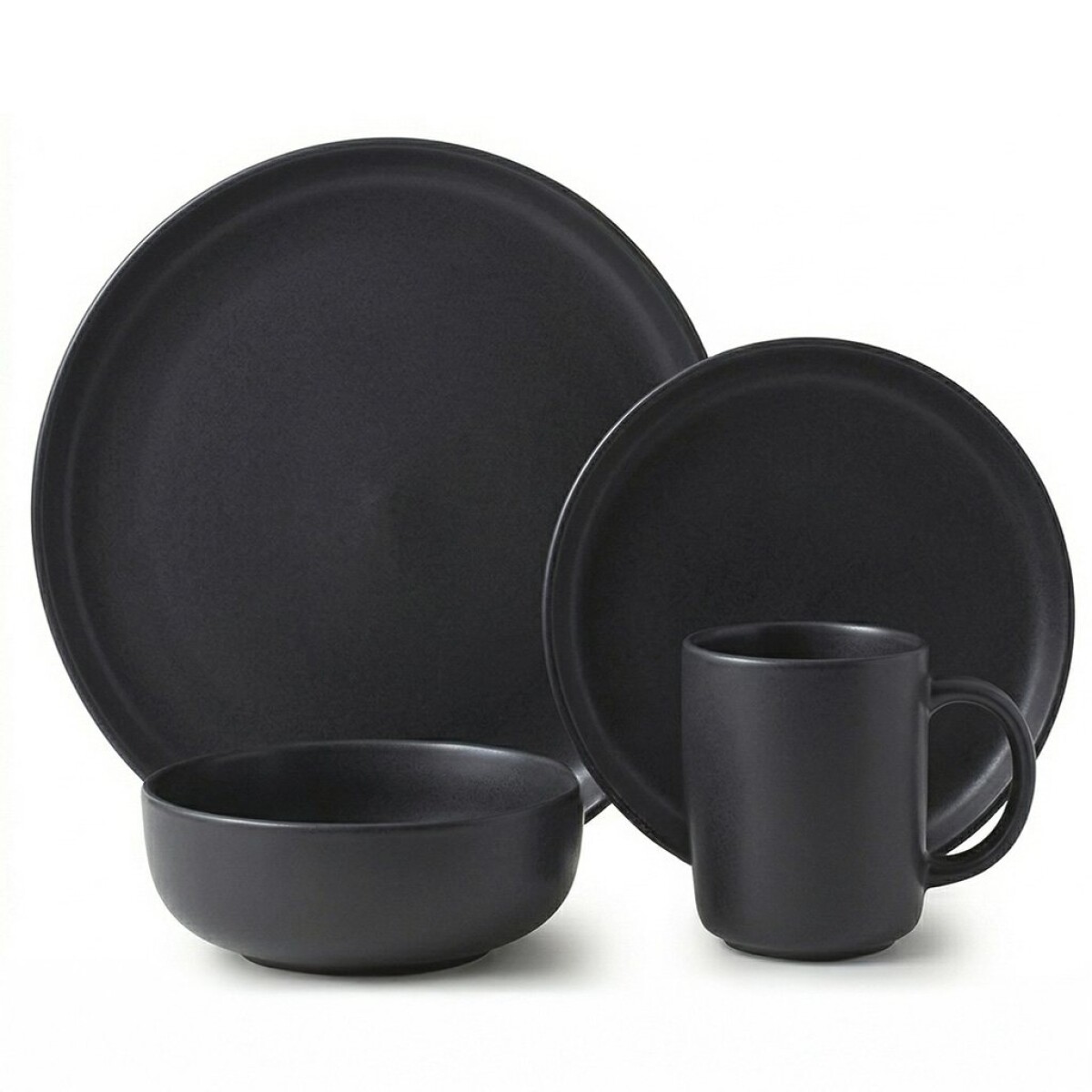 SET 16PZAS STONEWARE D27-20-16/400ML JASPER STONE 