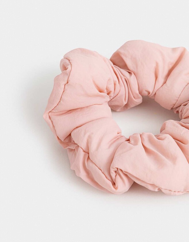 Skunzies Puffy Scrunchie - Rosa Polvo