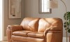 Sillón 100% Cuero - 2 Cuerpos - Monza Camel