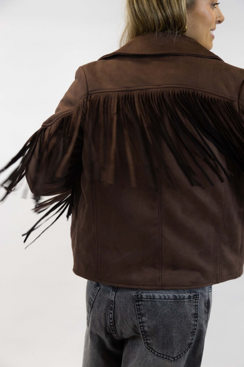 Campera Flecos - Marrón 