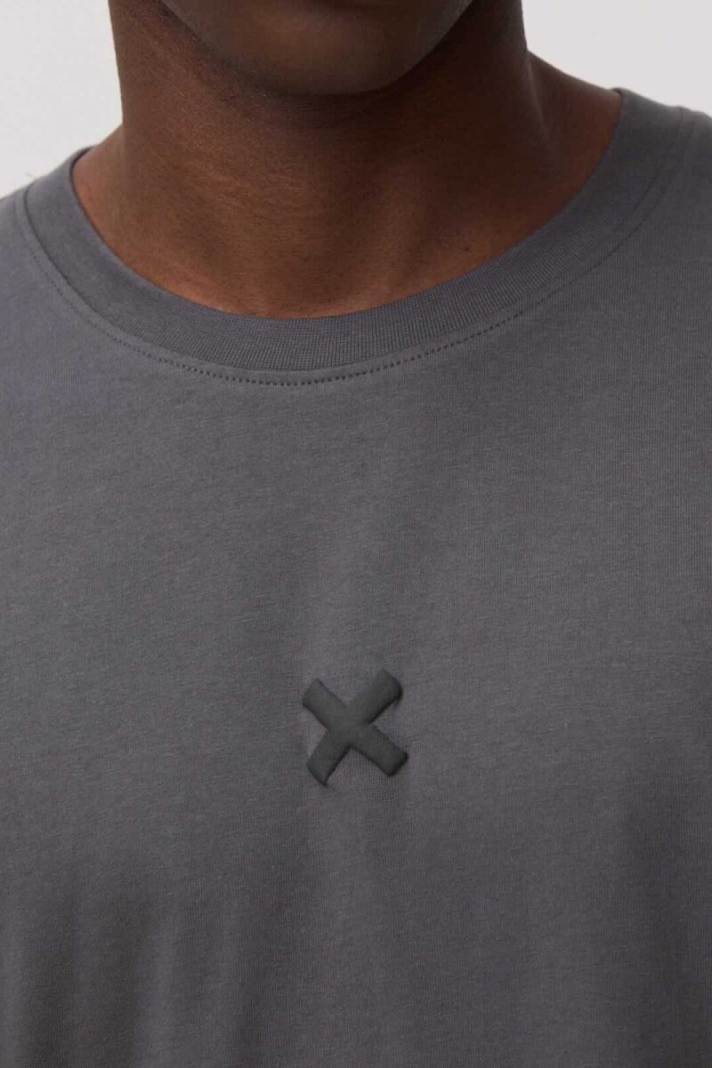 Remera Bonfire Blue Banana Anthracite