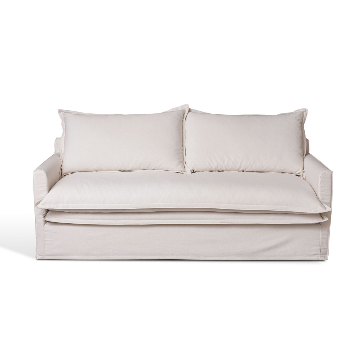 SOFA - 3 CUERPOS TELA-PREMIUM BLANCO ALASKA 